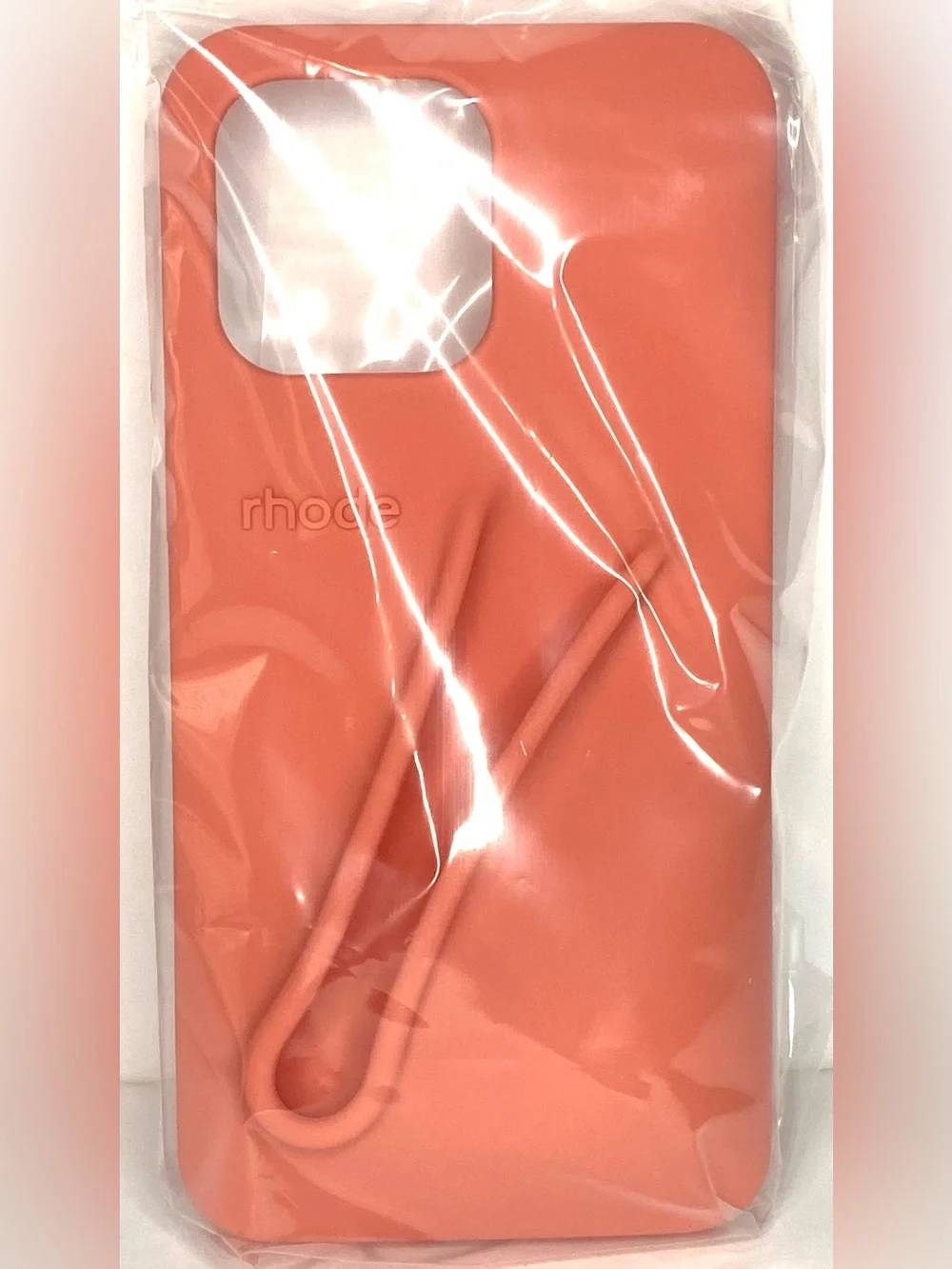 RHODE phone 15 MAX Orange Lip Case Protective Phone Case